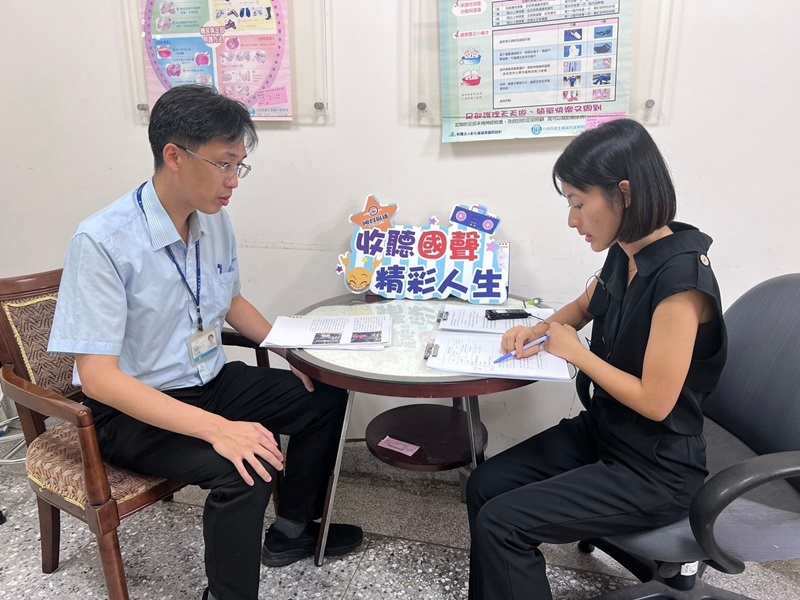 2024年09月12日國聲電台衛生所不老健身房訪問照片1