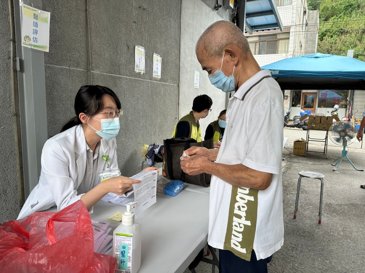 2024年10月07日延和里流感疫苗社區施打照片4
