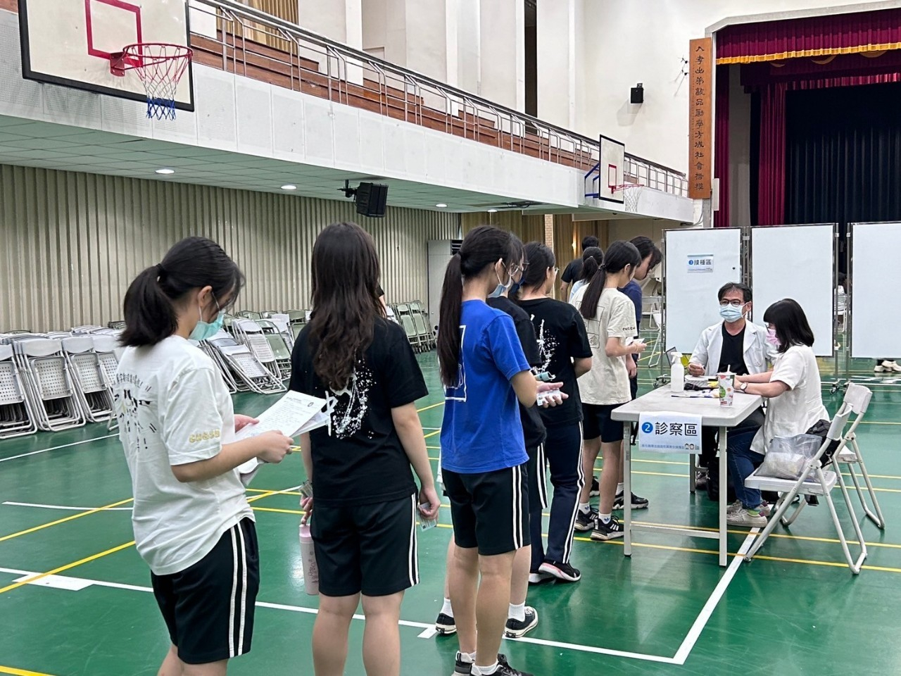2024年11月05日彰女新冠疫苗校園施打照片4