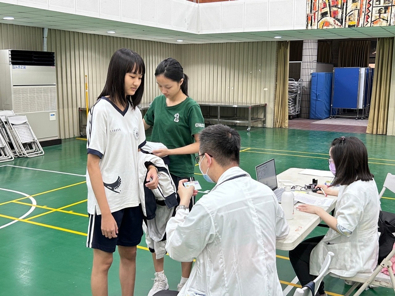 2024年11月05日彰女新冠疫苗校園施打照片5