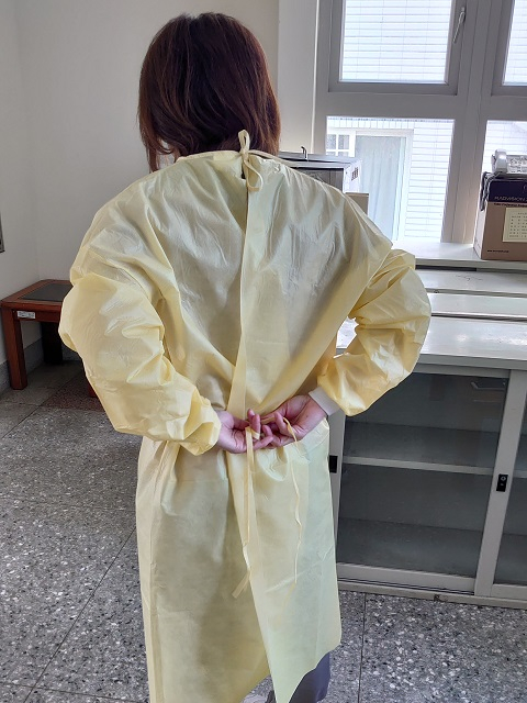 2020年04月隔離衣穿脫學習照片9