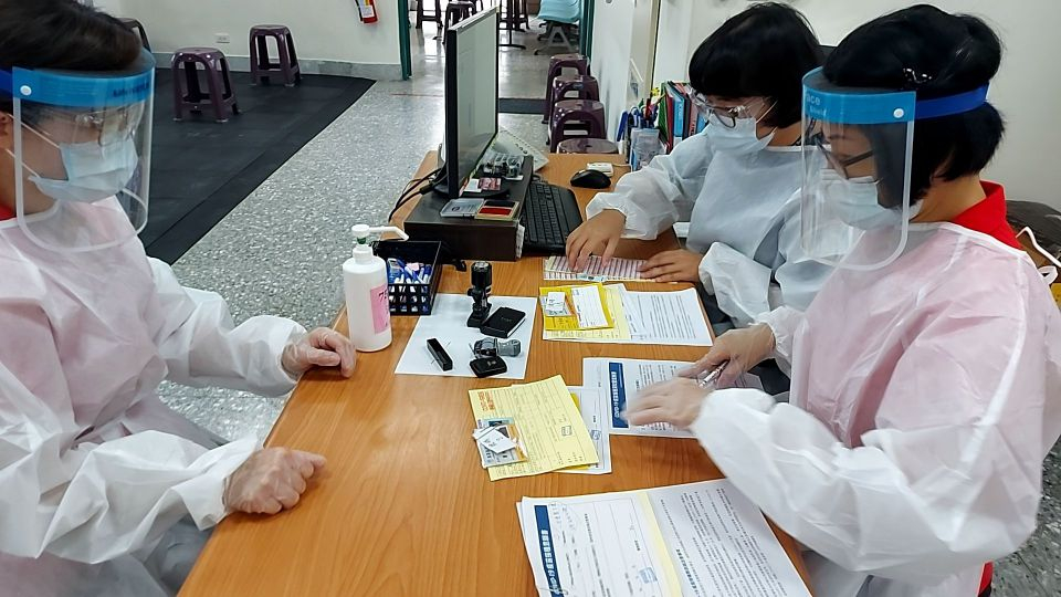 2021年06月01日衛生所新冠肺炎疫苗施打照片1