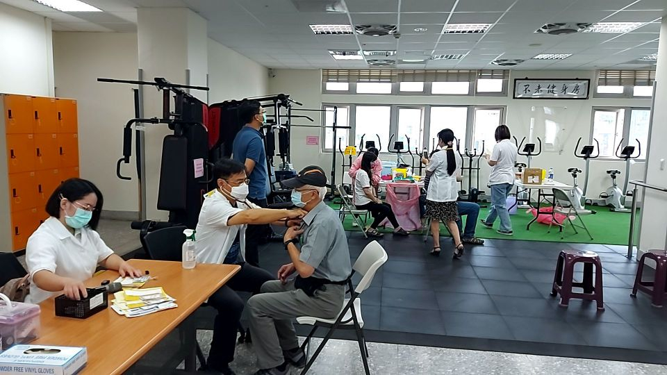 2021年06月01日衛生所新冠肺炎疫苗施打照片2