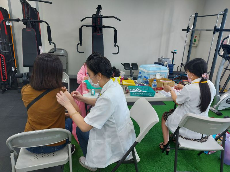 2021年06月01日衛生所新冠肺炎疫苗施打照片9