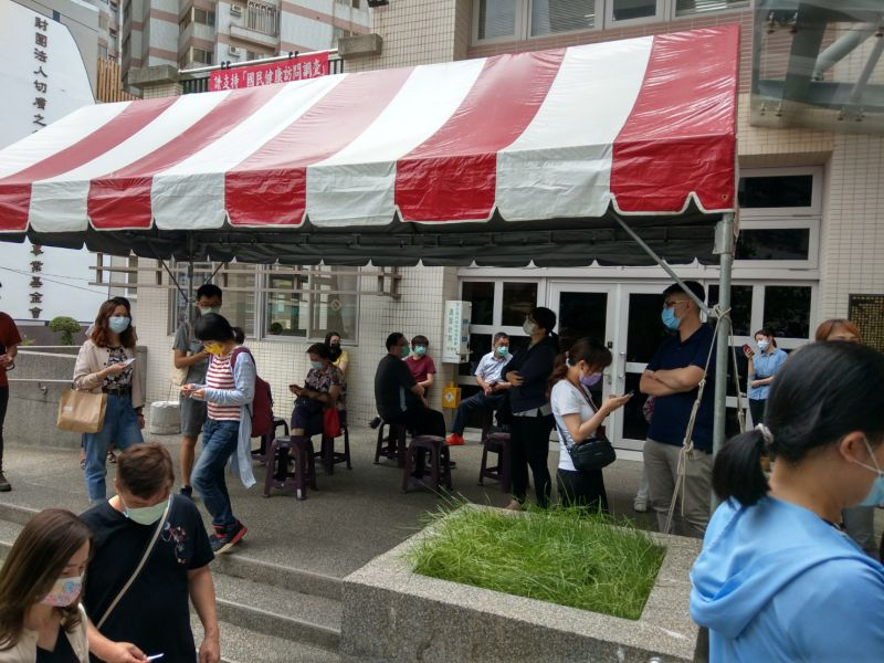 2021年06月01日衛生所新冠肺炎疫苗施打照片12