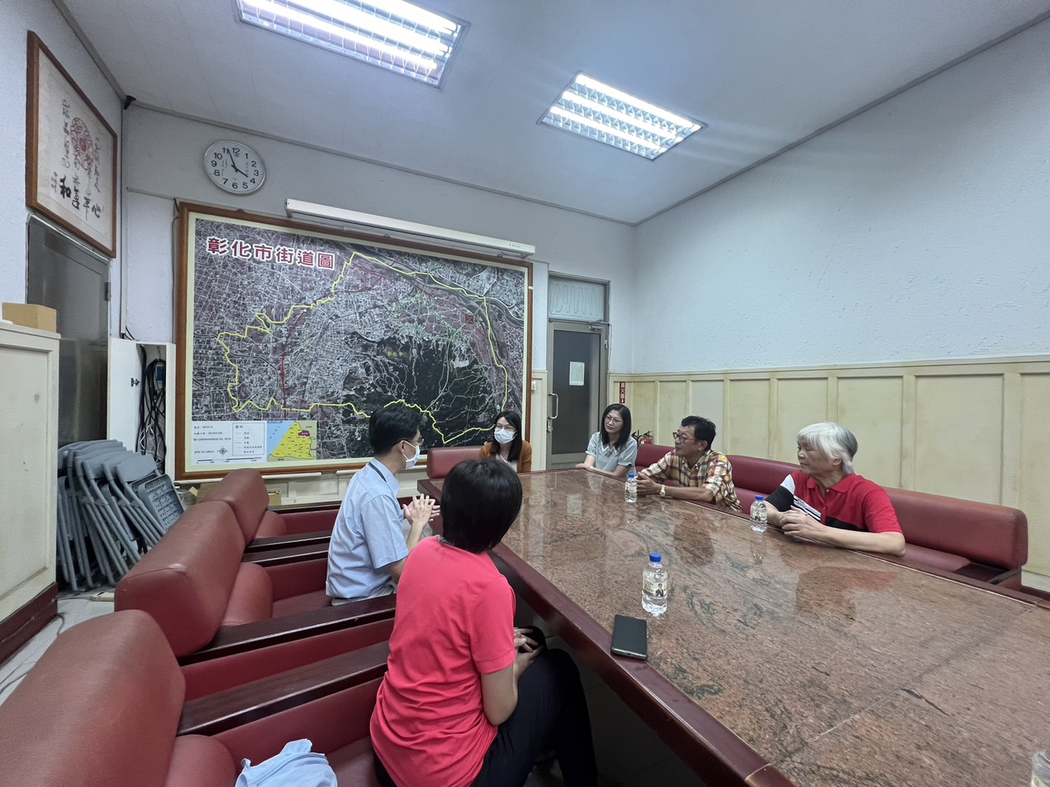 2023年10月18日至彰化市公所討論公所員工體適能檢測照片1