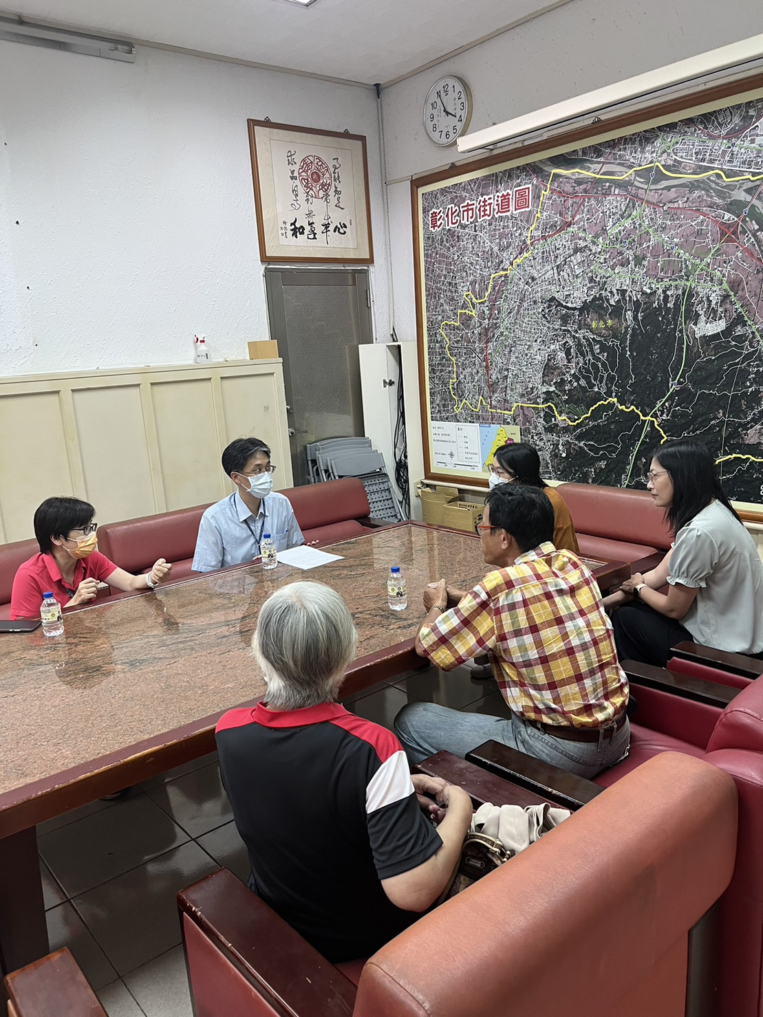 2023年10月18日至彰化市公所討論公所員工體適能檢測照片3