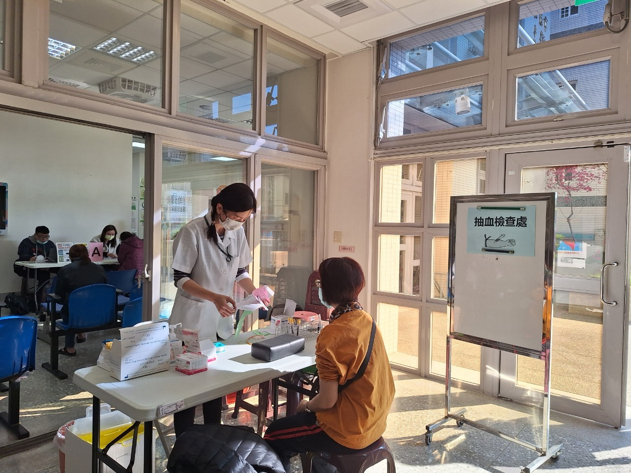 2024年02月24日在衛生所假日癌症篩檢照片3